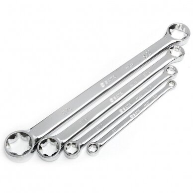 Veržliarakčių E-torx rinkinys 4vnt. (6-24) S09012 1