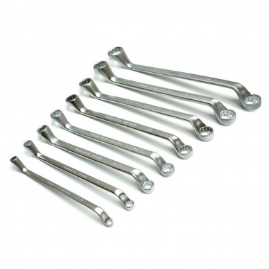 Veržliarakčių kilpinių rinkinys 8vnt. (6x7-20x22mm) S10995 Veržliarakčių kilpinių rinkinys 8vnt. (6x7-20x22mm) S10995
