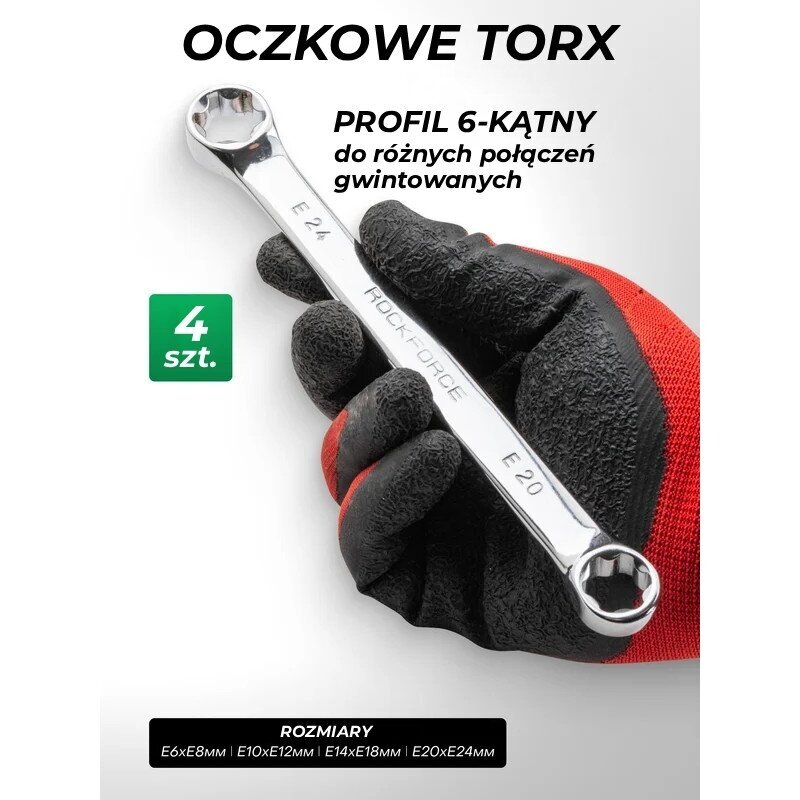 Veržliarakčių kombinuotų rinkinys 47vnt. (6-32) RF-5471P 3