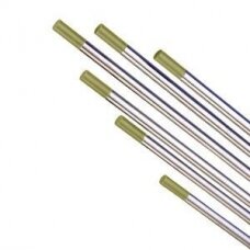 Volframiniai elektrodai auksiniai 2.4mm WLa 15