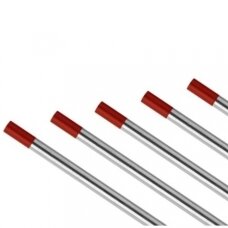 Volframiniai elektrodai raudoni 2.4mm