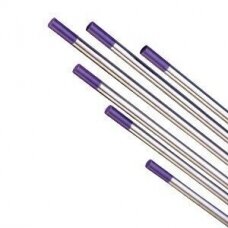 Volframiniai elektrodai violetiniai 1.6mm E3