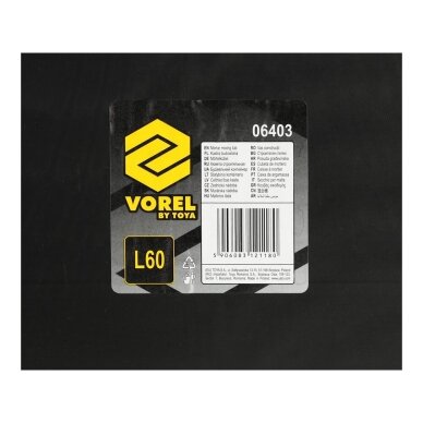 Vonelė stačiakampė plastikinė 56L 2