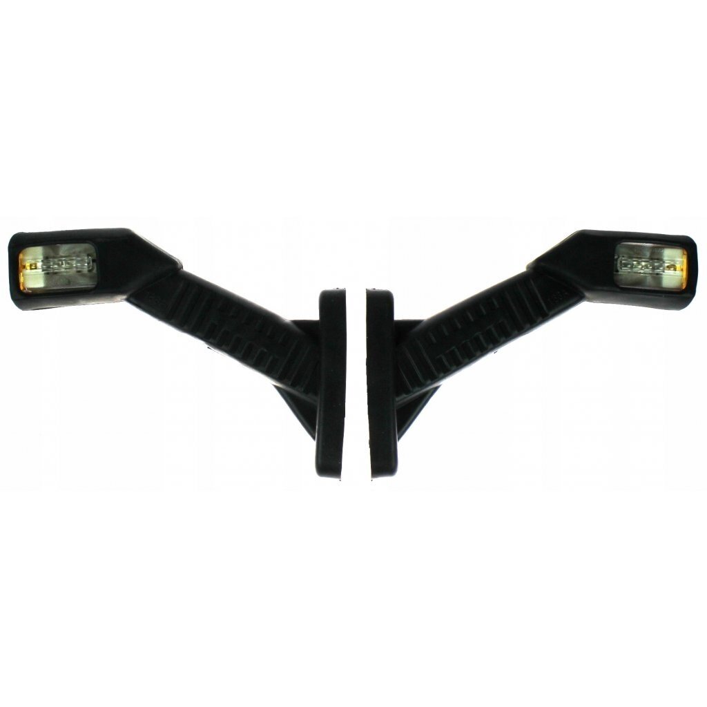 Žibintų rinkinys LED 12/24V lenktas raudona/balta/geltona L-180mm TT.12188 3 Žibintų rinkinys LED 12/24V lenktas raudona/balta/geltona L-180mm TT.12188 3