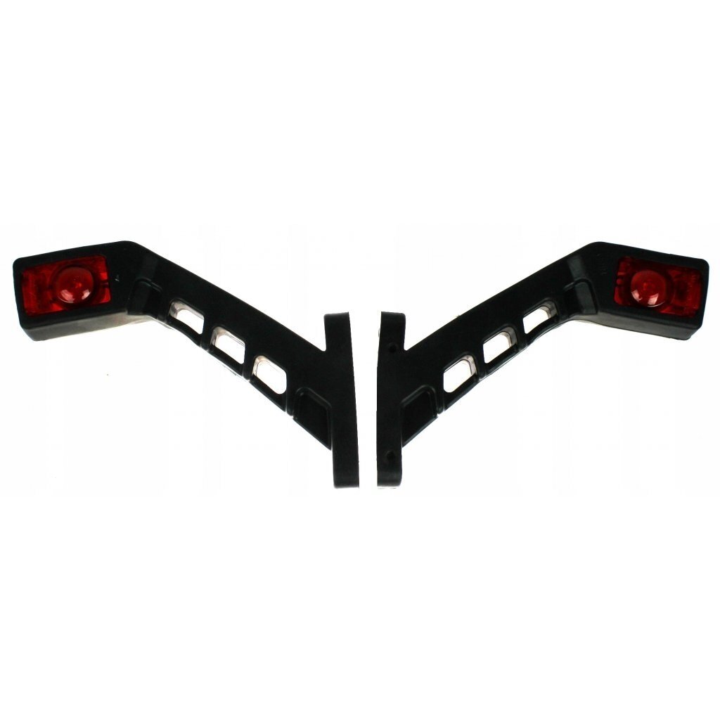 Žibintų rinkinys LED 12/24V lenktas raudona/balta/geltona L-185mm TT.12191 1