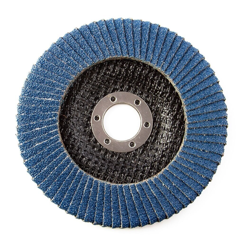 Žiedlapinis šlifavimo diskas kampinėms siūlėms 125mm 40# M07973 1