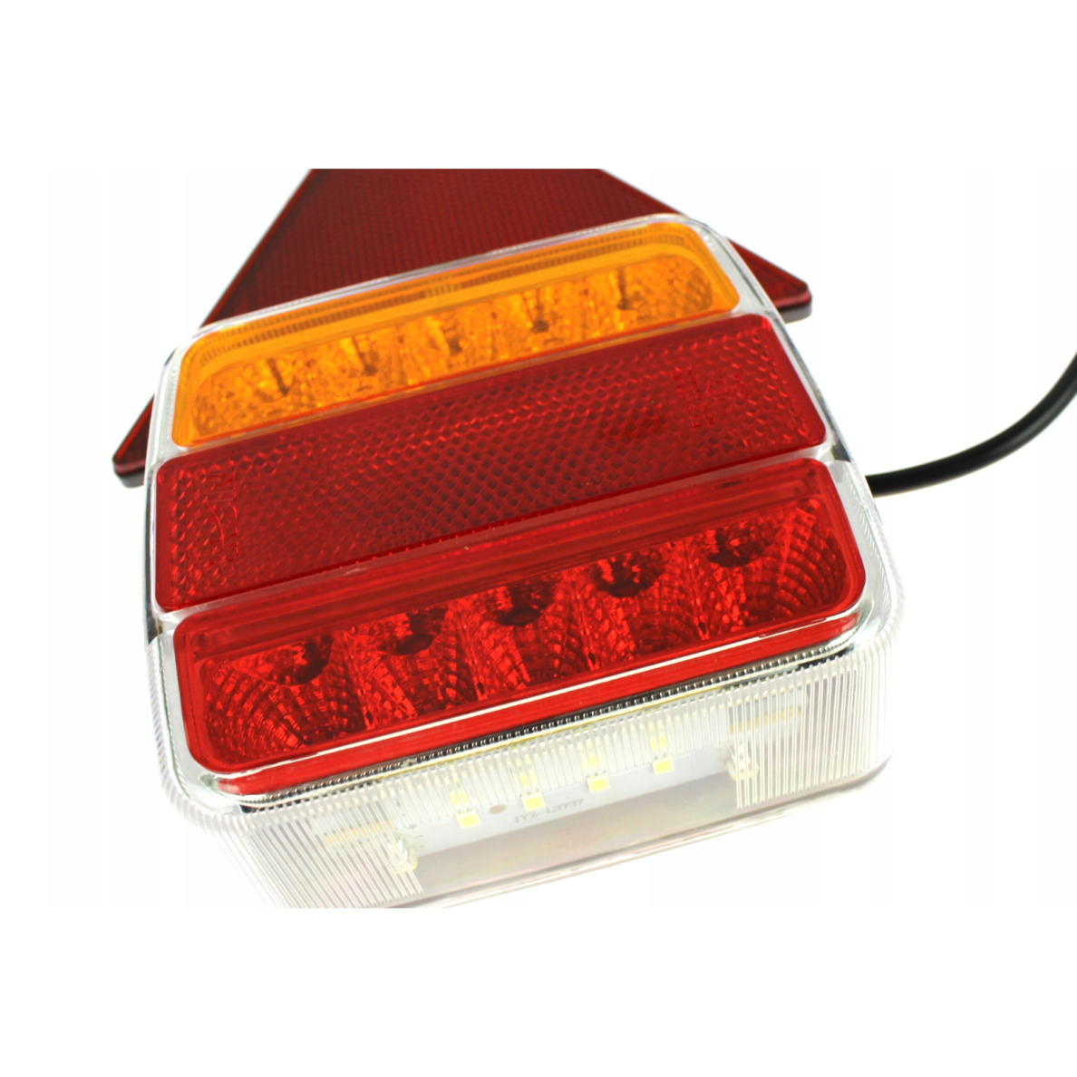 Žibintai galiniai LED su atšvaitais magnetiniai su kištuku 12V TT.12007T 1