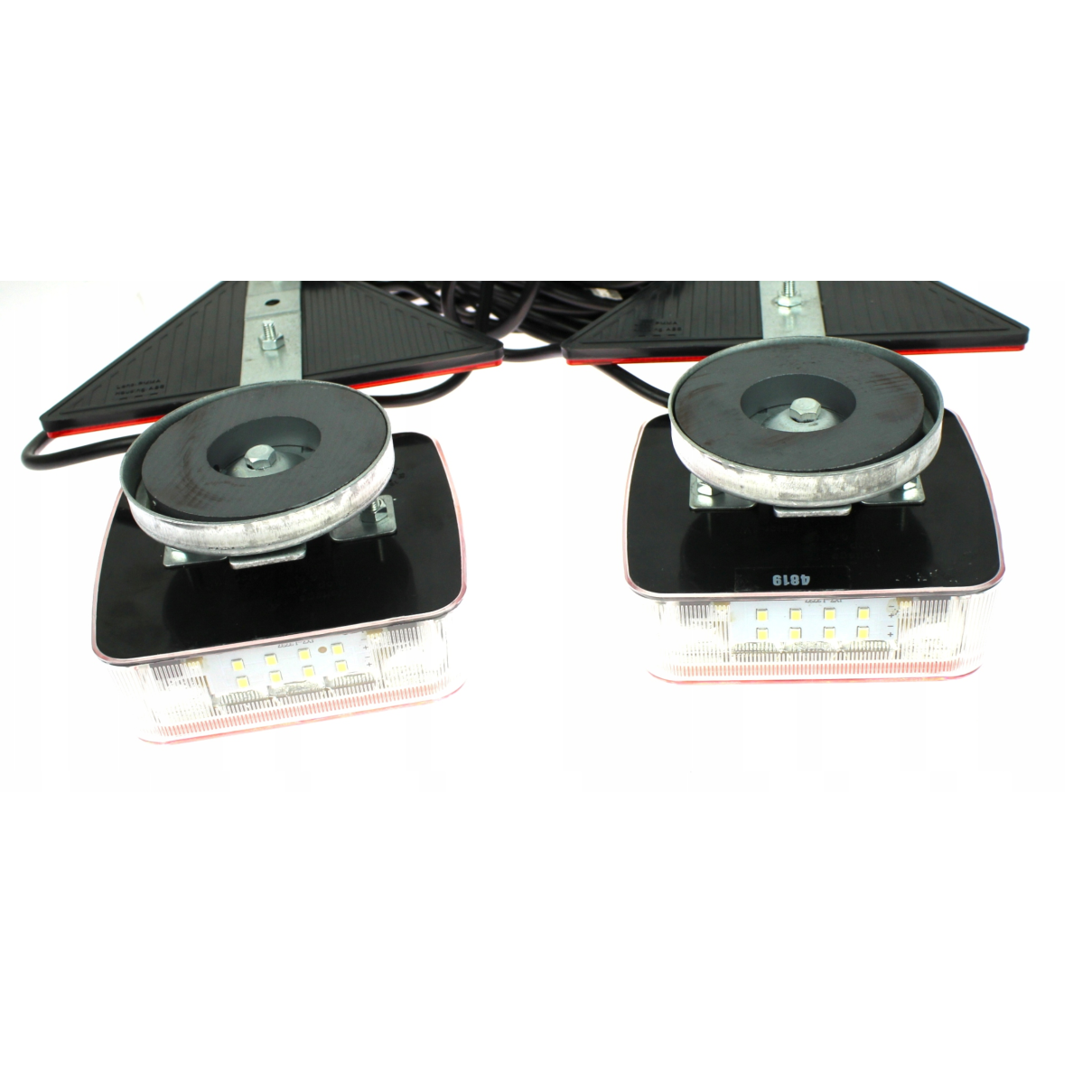 Žibintai galiniai LED su atšvaitais magnetiniai su kištuku 12V TT.12007T 3