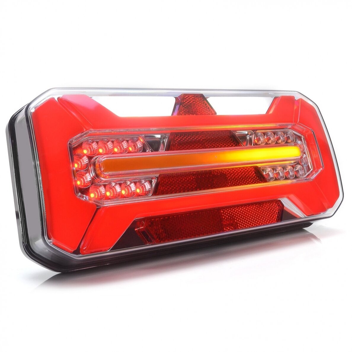 Žibintas LED 12/24V bėgantis posūkis galinis kairė Žibintas LED 12/24V bėgantis posūkis galinis kairė