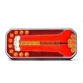 Žibintas LED 12/24V bėgantis posūkis 5 funkcijos galinis kairė/dešinė su priešrūk. 1 Žibintas LED 12/24V bėgantis posūkis 5 funkcijos galinis kairė/dešinė su priešrūk. 1