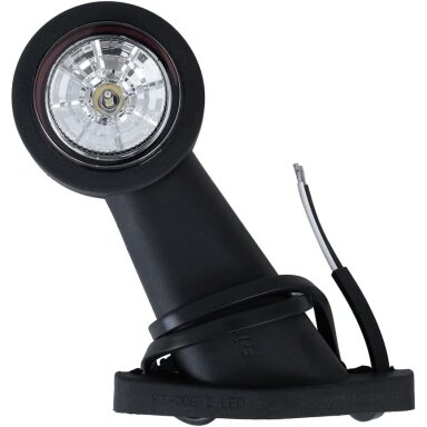 Žibintas LED 50° raudona/balta L-110mm