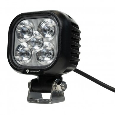 Žibintas darbinis fokusuoto spindulio OSRAM 5LED 10/30V 50W kvadratinis TT.13350S 1