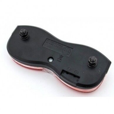 Žibintas galinis nuo dinamos Azimut 2Eyes 3LED 1 Žibintas galinis nuo dinamos Azimut 2Eyes 3LED 1