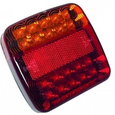 Žibintas LED 12V 4 funkcijos galinis kairė/dešinė TT.12012 Žibintas LED 12V 4 funkcijos galinis kairė/dešinė TT.12012