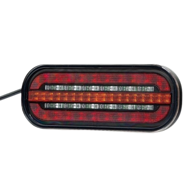 Žibintas LED 12/24V bėgantis posūkis 3 funkcijos galinis kairė/dešinė Žibintas LED 12/24V bėgantis posūkis 3 funkcijos galinis kairė/dešinė