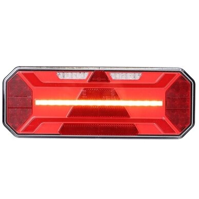 Žibintas LED 12/24V bėgantis posūkis 5 funkcijos galinis dešinė TT.12554P