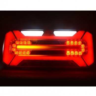 Žibintas LED 12/24V bėgantis posūkis galinis kairė 2 Žibintas LED 12/24V bėgantis posūkis galinis kairė 2