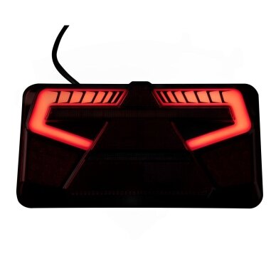 Žibintas LED 12/24V bėgantis posūkis galinis kairė TT.12601L 1 Žibintas LED 12/24V bėgantis posūkis galinis kairė TT.12601L 1