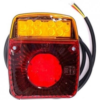 Žibintas LED 12/24V 3 funkcijos galinis kairė/dešinė Žibintas LED 12/24V 3 funkcijos galinis kairė/dešinė