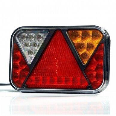 Žibintas LED 12V 6 funkcijos galinis dešinė su atbuliniu Žibintas LED 12V 6 funkcijos galinis dešinė su atbuliniu