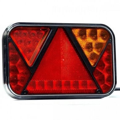 Žibintas LED 12V 6 funkcijos galinis dešinė Žibintas LED 12V 6 funkcijos galinis dešinė