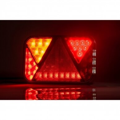 Žibintas LED 12V 6 funkcijos galinis kairė 1 Žibintas LED 12V 6 funkcijos galinis kairė 1