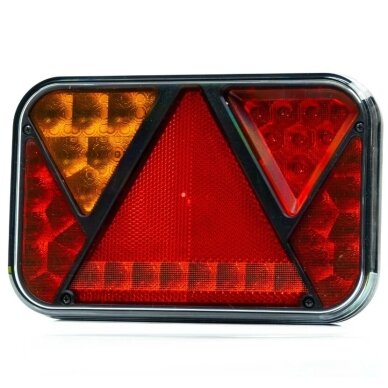 Žibintas LED 12V 6 funkcijos galinis kairė