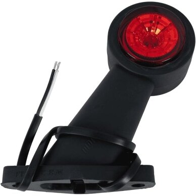 Žibintas LED 50° raudona/balta L-110mm 1 Žibintas LED 50° raudona/balta L-110mm 1