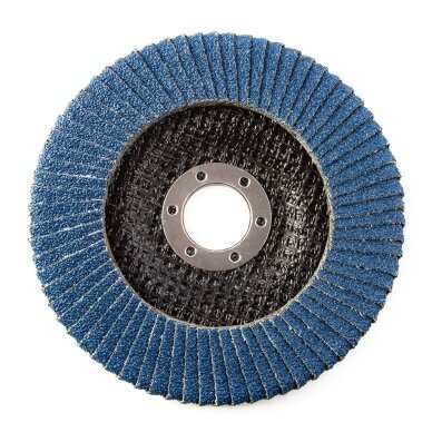 Žiedlapinis šlifavimo diskas kampinėms siūlėms 125mm 40# M07973 1 Žiedlapinis šlifavimo diskas kampinėms siūlėms 125mm 40# M07973 1