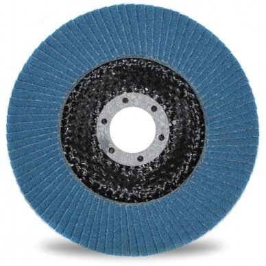 Žiedlapinis šlifavimo diskas cirkonis 125mm 36-80# Žiedlapinis šlifavimo diskas cirkonis 125mm 36-80#
