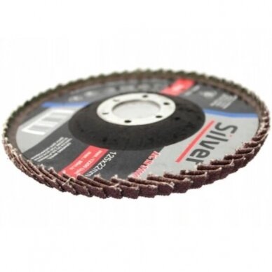 Žiedlapinis šlifavimo diskas užlenktais galais 125mm 40-80# Žiedlapinis šlifavimo diskas užlenktais galais 125mm 40-80#