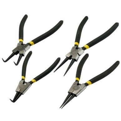 Žiedų suspaudimo išplėtimo replių rinkinys 160mm 4 vnt. SK32155 Žiedų suspaudimo išplėtimo replių rinkinys 160mm 4 vnt. SK32155