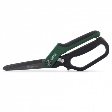 Žirklės sunkiems darbams sustiprintos gumuotos L-280mm 1 Žirklės sunkiems darbams sustiprintos gumuotos L-280mm 1