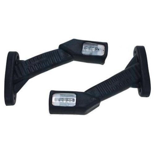 Žibintų rinkinys LED 12/24V lenktas raudona/balta/geltona L-180mm TT.12188