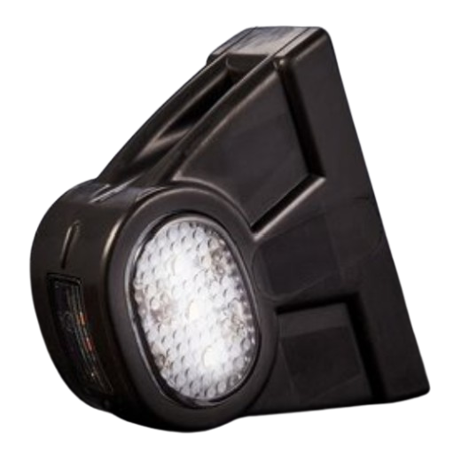 Žibintas LED tiesus 12/24V raudonas/baltas L-98mm TT.12196 1 Žibintas LED tiesus 12/24V raudonas/baltas L-98mm TT.12196 1