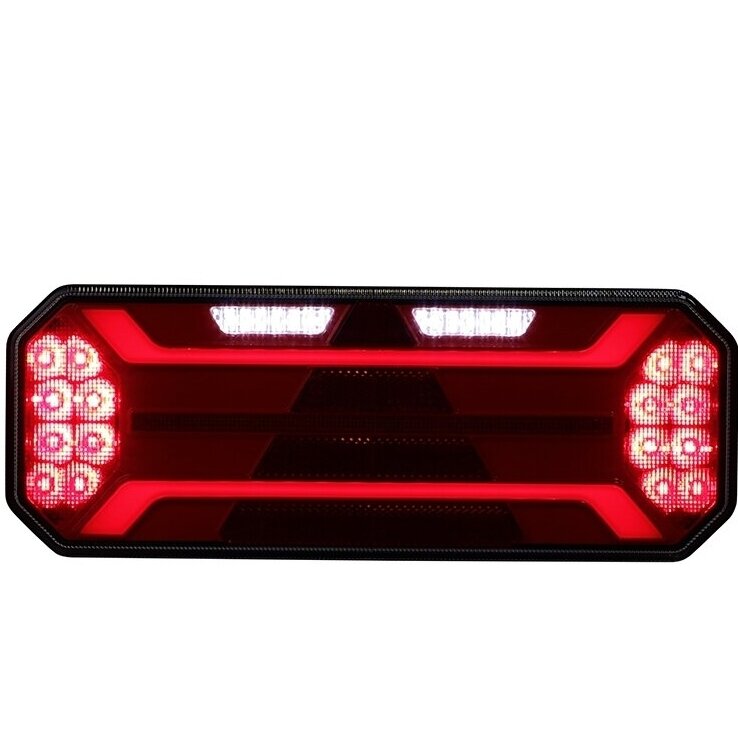 Žibintas LED 12/24V bėgantis posūkis 5 funkcijos galinis kairė TT.12554L 2 Žibintas LED 12/24V bėgantis posūkis 5 funkcijos galinis kairė TT.12554L 2