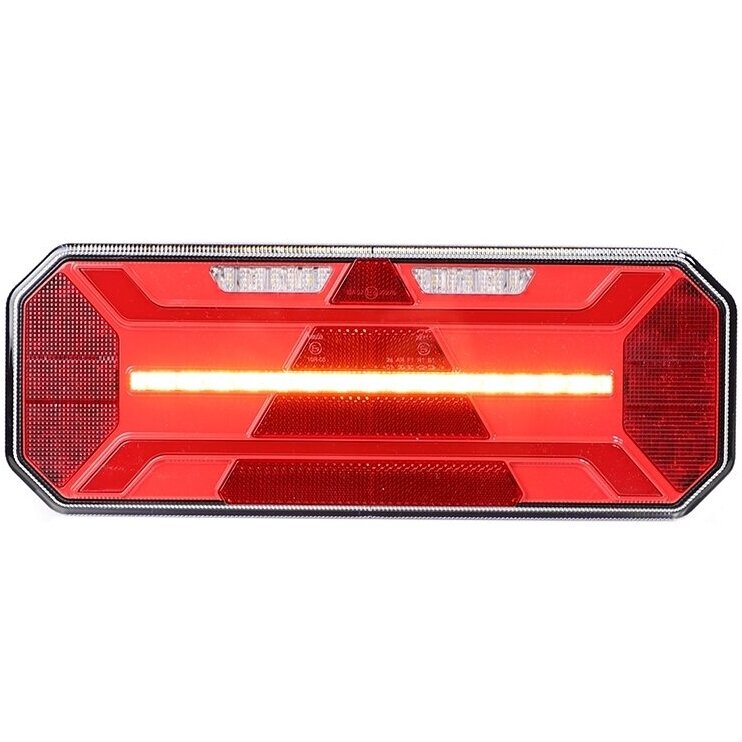 Žibintas LED 12/24V bėgantis posūkis 5 funkcijos galinis kairė TT.12554L Žibintas LED 12/24V bėgantis posūkis 5 funkcijos galinis kairė TT.12554L