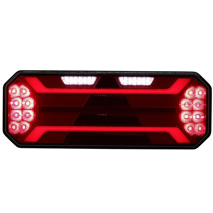 Žibintas LED 12/24V bėgantis posūkis 5 funkcijos galinis dešinė TT.12554P 2