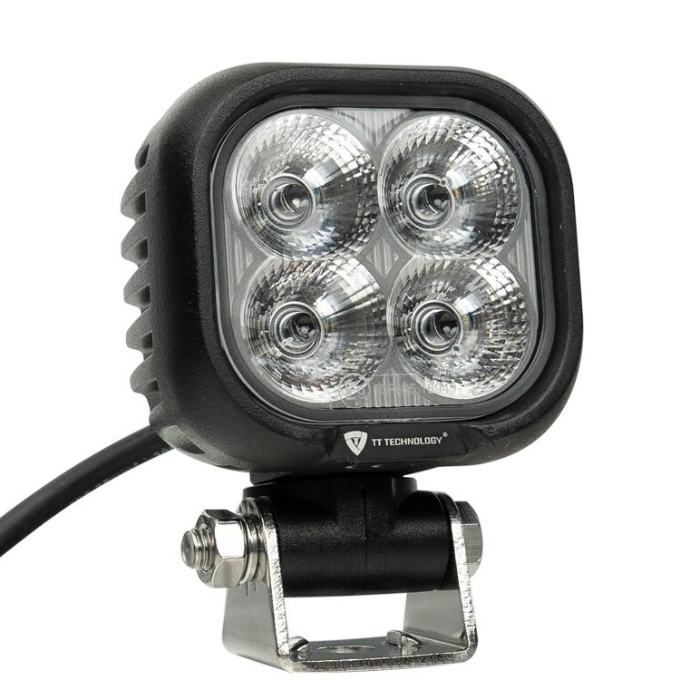 Žibintas darbinis fokusuoto spindulio OSRAM 4LED 10/30V 40W kvadratinis TT.13330S 1