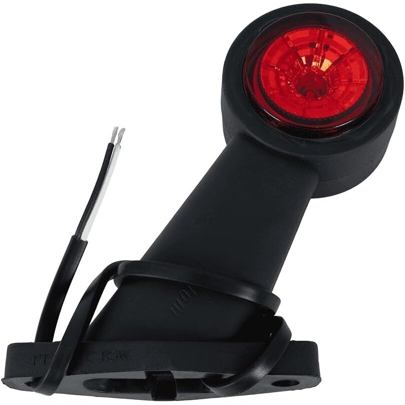 Žibintas LED 50° raudona/balta L-110mm 1 Žibintas LED 50° raudona/balta L-110mm 1