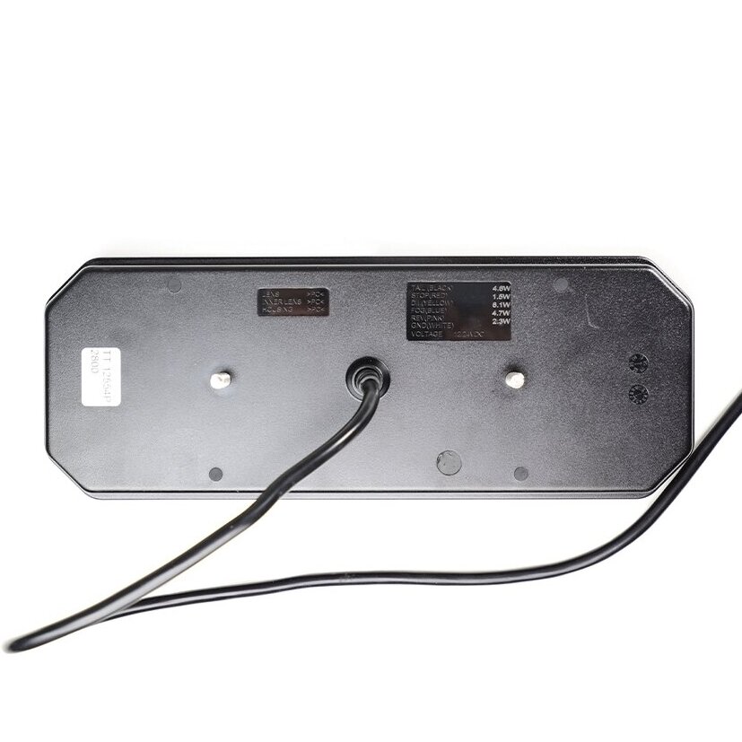 Žibintas LED 12/24V bėgantis posūkis 5 funkcijos galinis kairė TT.12554L 3