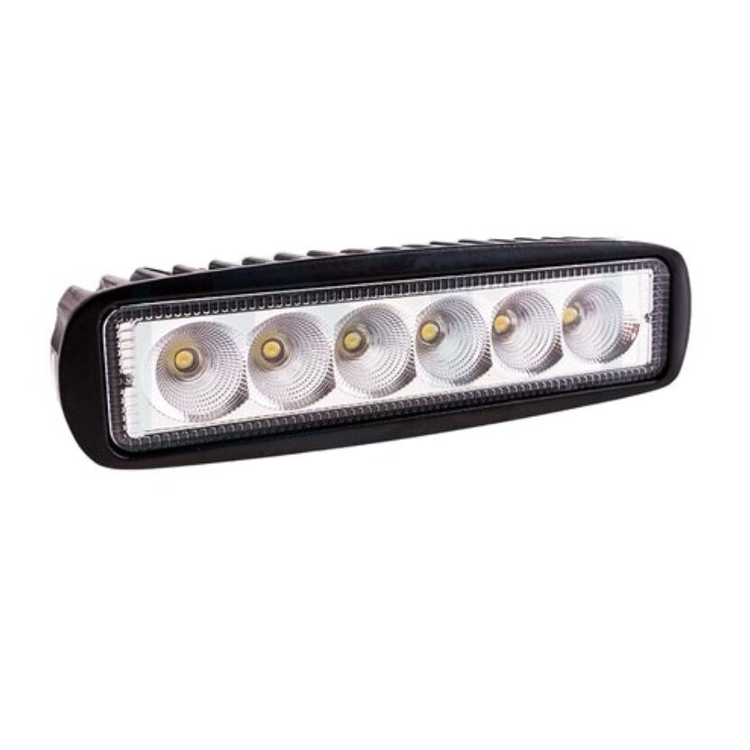 Žibintas darbinis siauras LED 12/24V 18W išsklaidytas spindulys TT.13218F Žibintas darbinis siauras LED 12/24V 18W išsklaidytas spindulys TT.13218F