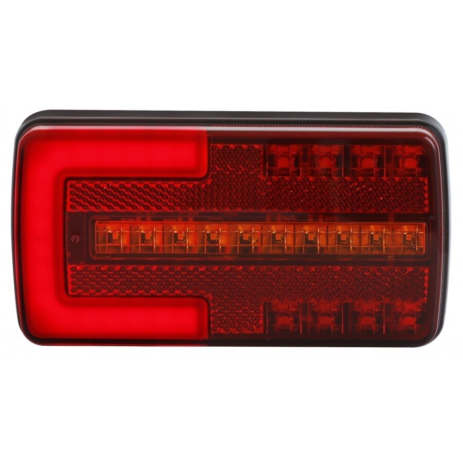 Žibintas LED 12/24V 3 funkcijos galinis kairė/dešinė