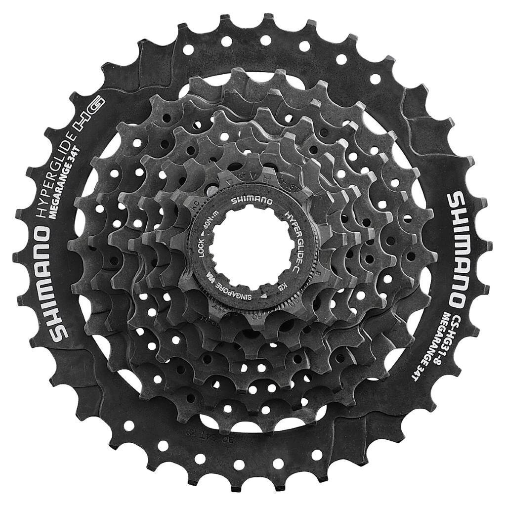 Žvaigždžių blokas galinis SHIMANO CS-HG31 8-speed