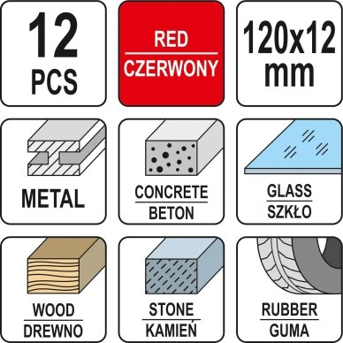 Žymėjimo kreida techninė raudona 12vnt. 3 Žymėjimo kreida techninė raudona 12vnt. 3