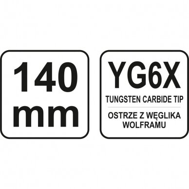 Žymeklis metalui, stiklui, keramikai (YT-3740) 1 Žymeklis metalui, stiklui, keramikai (YT-3740) 1